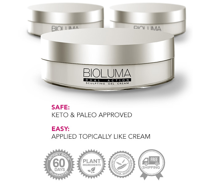 BIOLUMA slimming sculpting gel cream for weight loss and firming